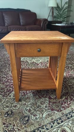 Craftsman style nightstand