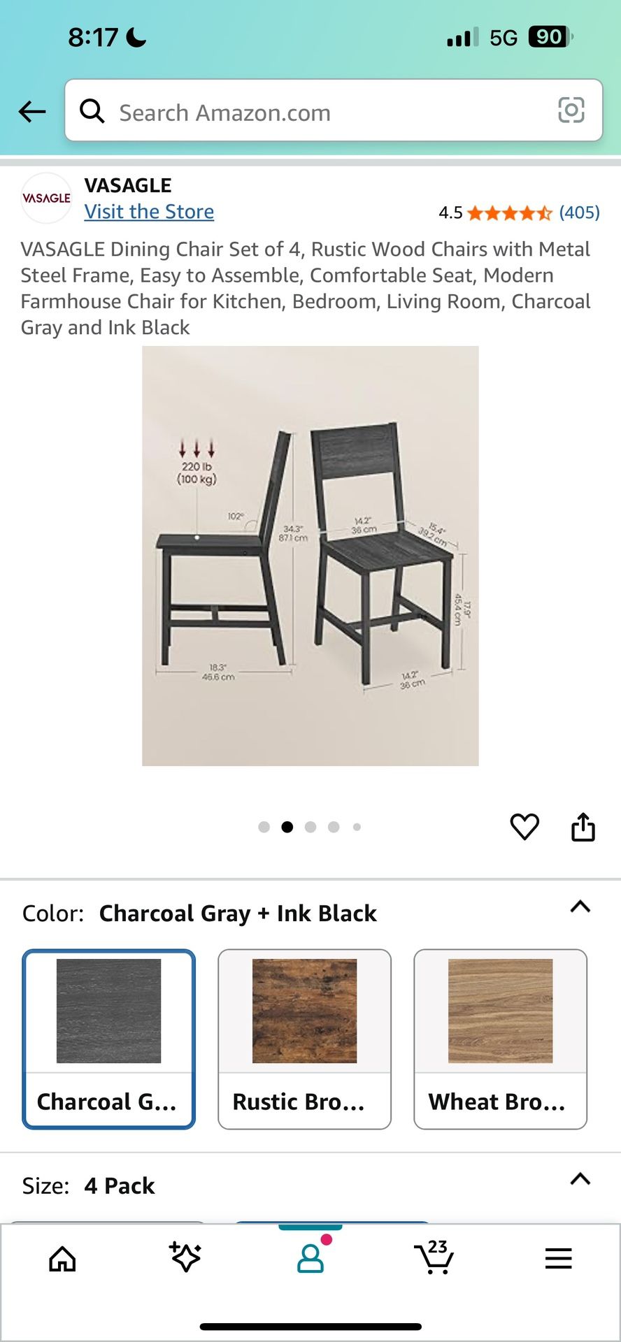 2 Dinning Chairs Furniture