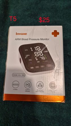 Invade arm blood pressure monitor