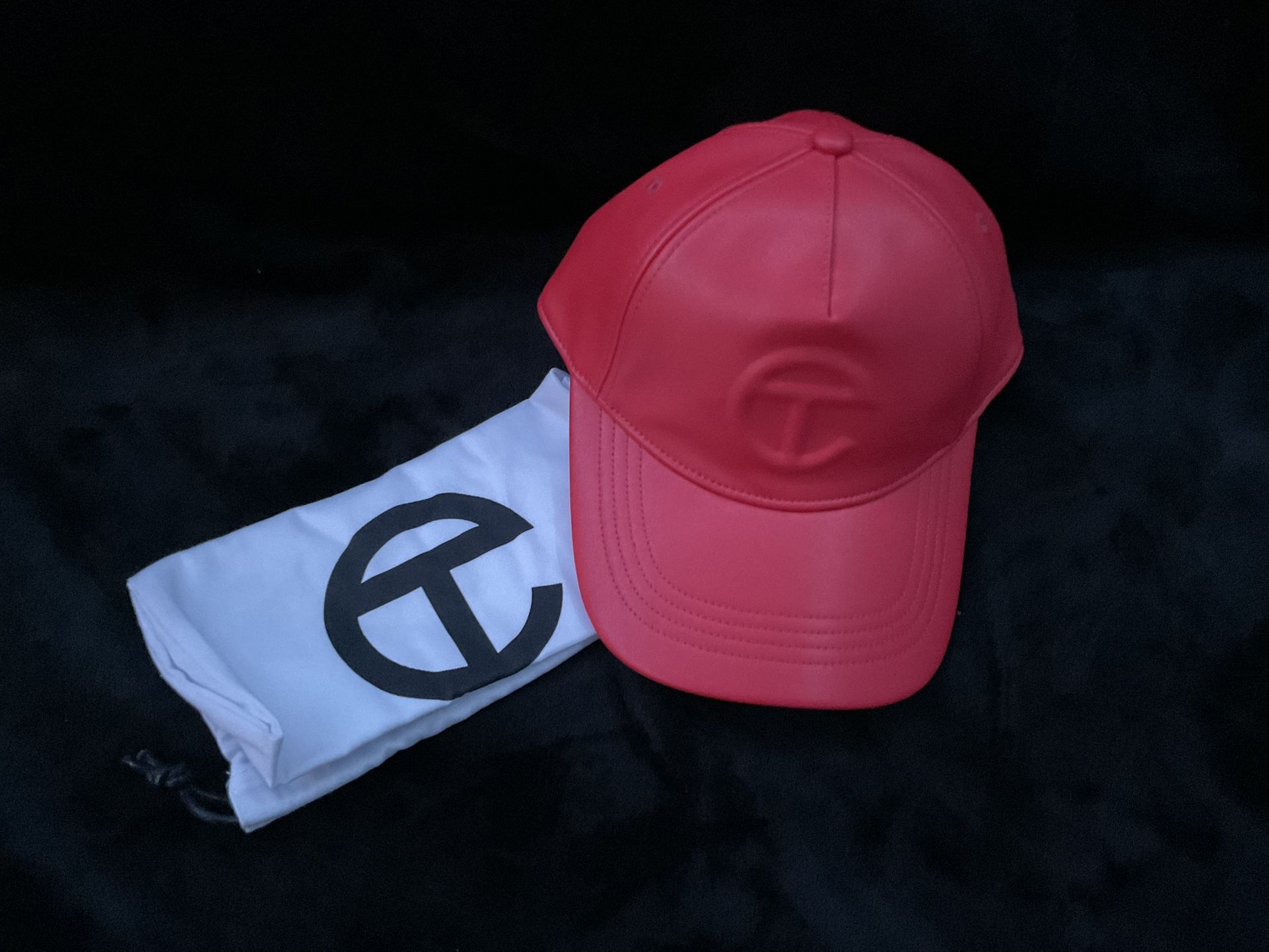 Telfar Leather Hat + Dustbag