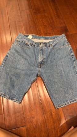 Vintage Levi's 505 Regular Fit Denim Shorts Jorts W34