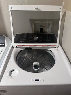 Whirlpool Top Load Washing Machine and Whirlpool dryer