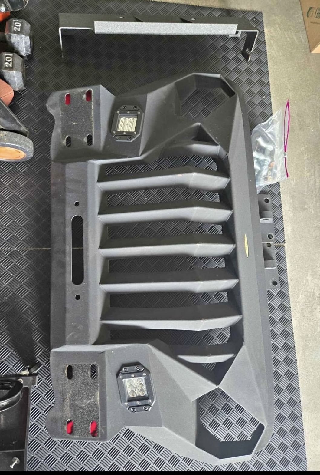Jeep Hooke Road Mad Max Grill Bumper