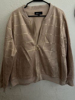 New! Women Plus Size Bomber Jacket!