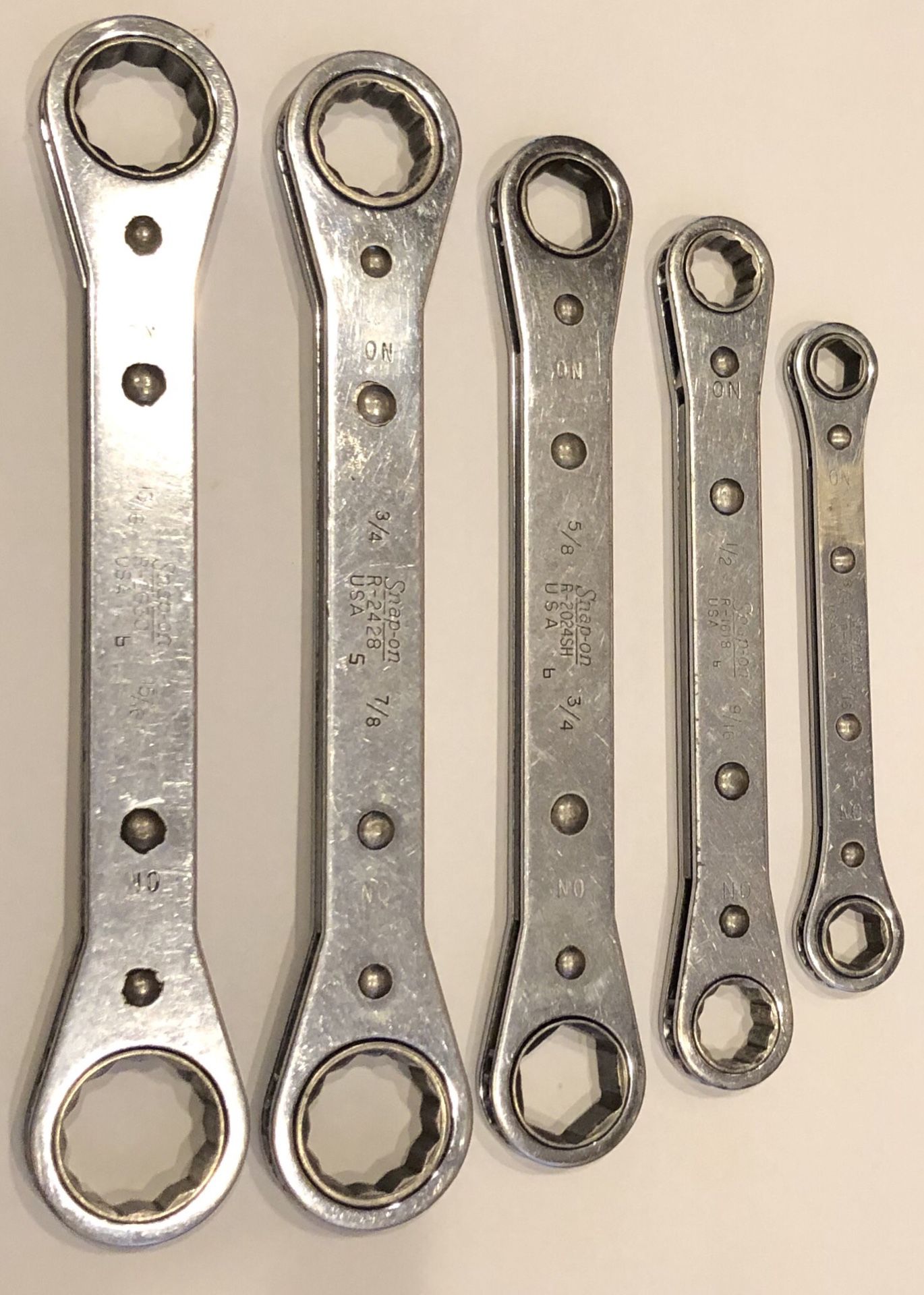 Snap-on Ratcheting Box Wrench Set
