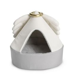 Vibrant Life Hideaway Angel Small Cat / Dog Bed, White 🆕👍✅BRAND NEW