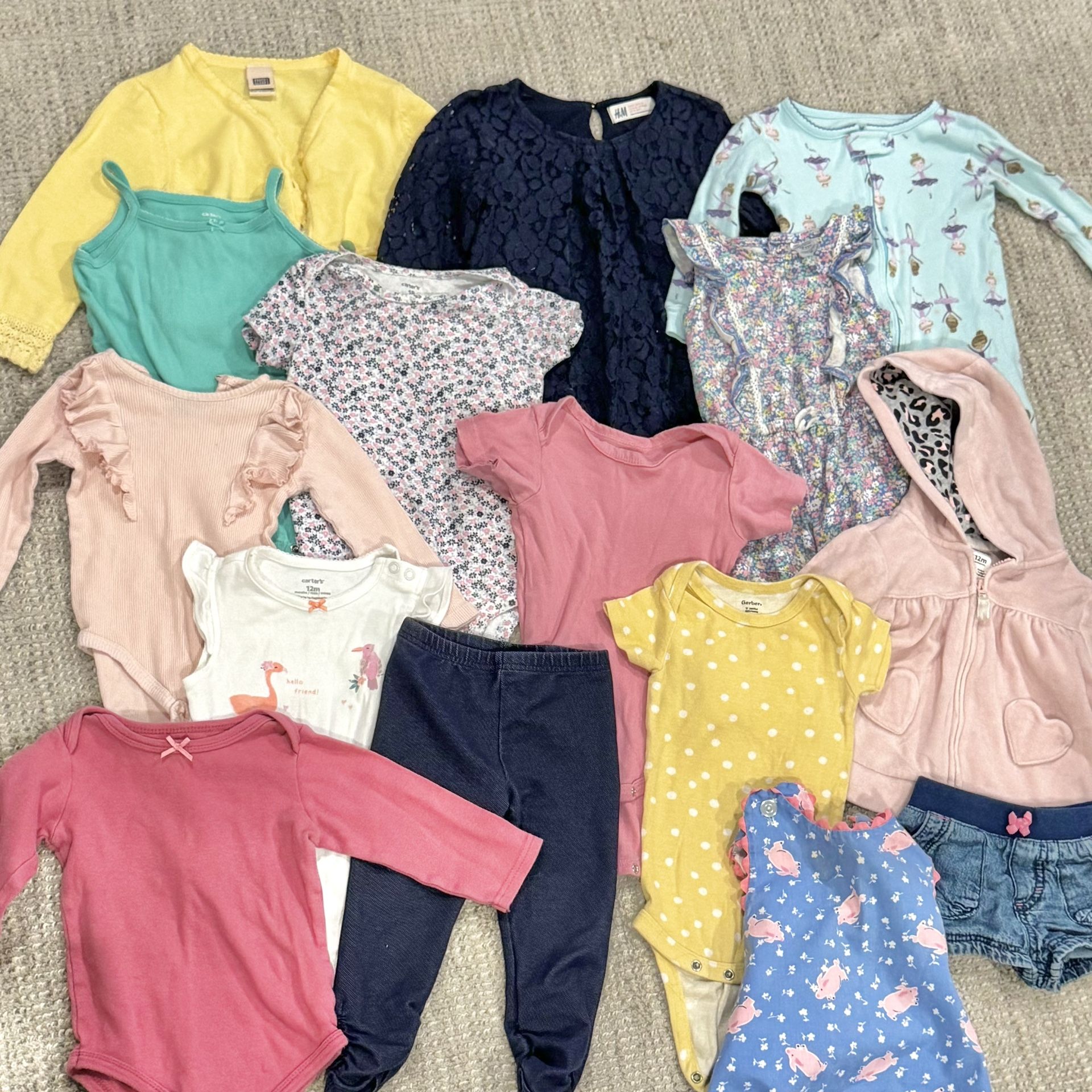 Lot Of Baby & Toddler Girl Clothes