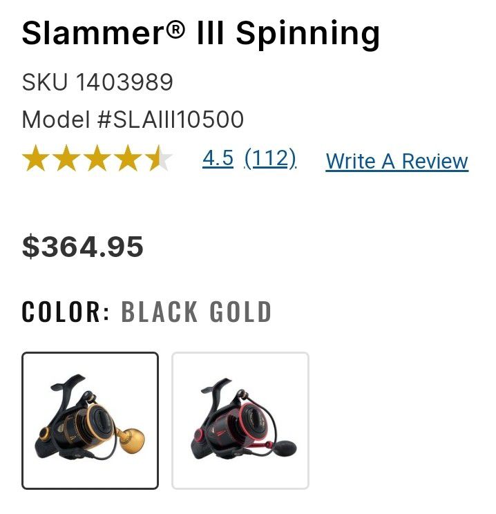 Penn Slammer 3 10500 for Sale in San Diego, CA - OfferUp