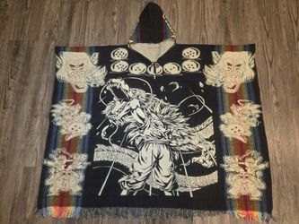 Dragon Ball Poncho ,Anime ,Dragon Ball,Demon Slayer,Pokémon ,Attack On Titan,toys ,trading Cards,Jijetsu Kaisen,,my Heroe Academia,retro,Naruto 