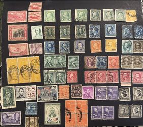  Old Stamps American 