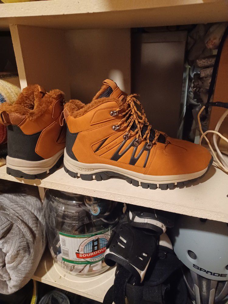 Hiking Boots. 