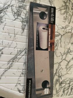Metalla Stainless Steel Paper Towel Rack