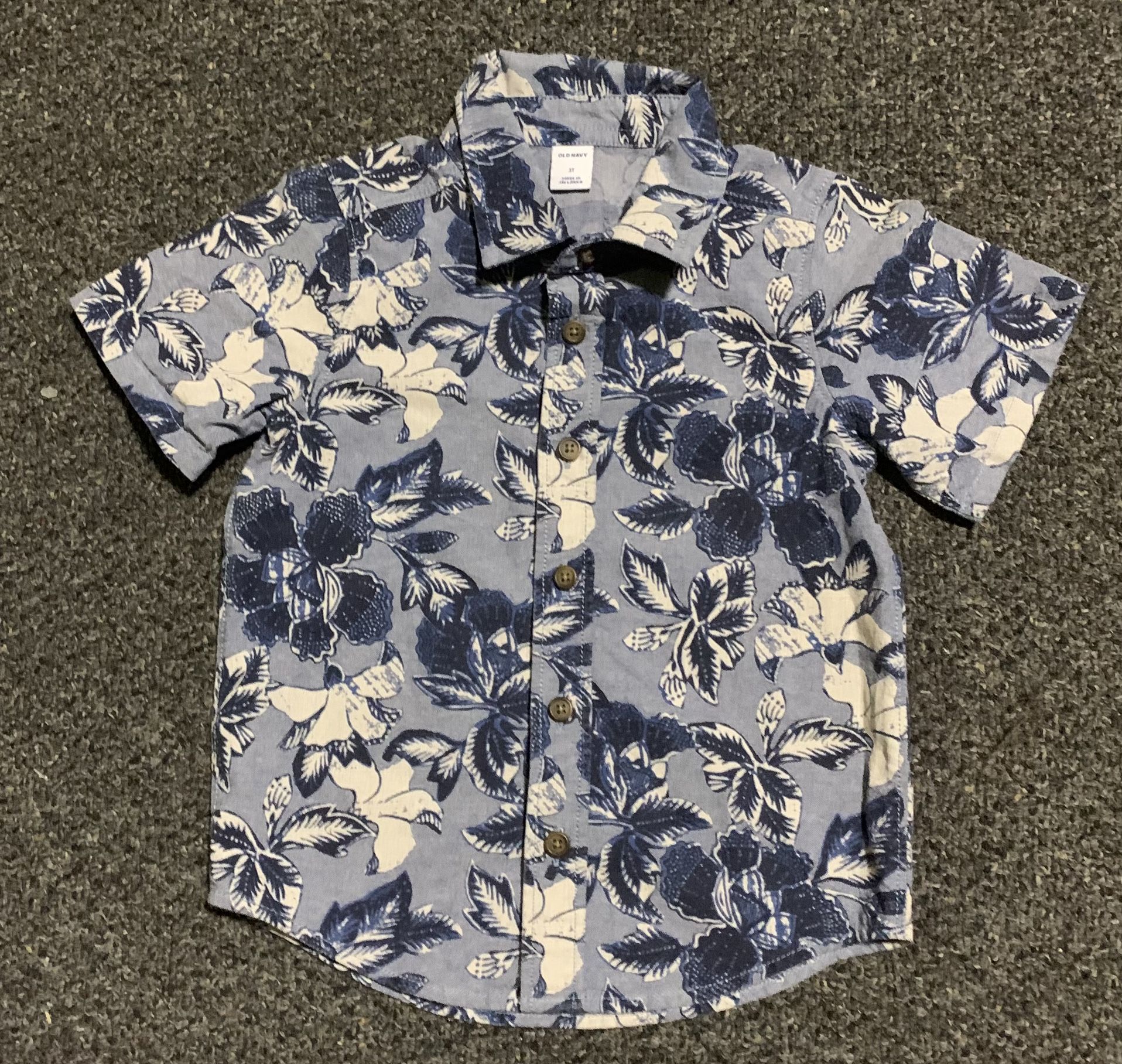 Old Navy boys size 3T Hawaiian shirt 