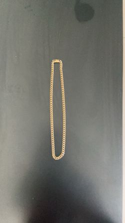 Cuban Link gold necklace