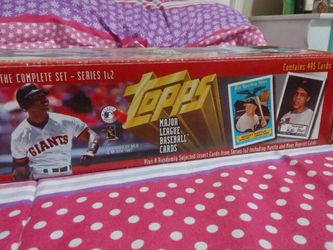 Tops major league baseball cards