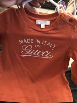 Authentic baby Gucci long sleeve