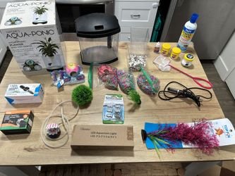 Complete Fish Tank Setup – NEW Tank Included + Heater, Filter & Accessories