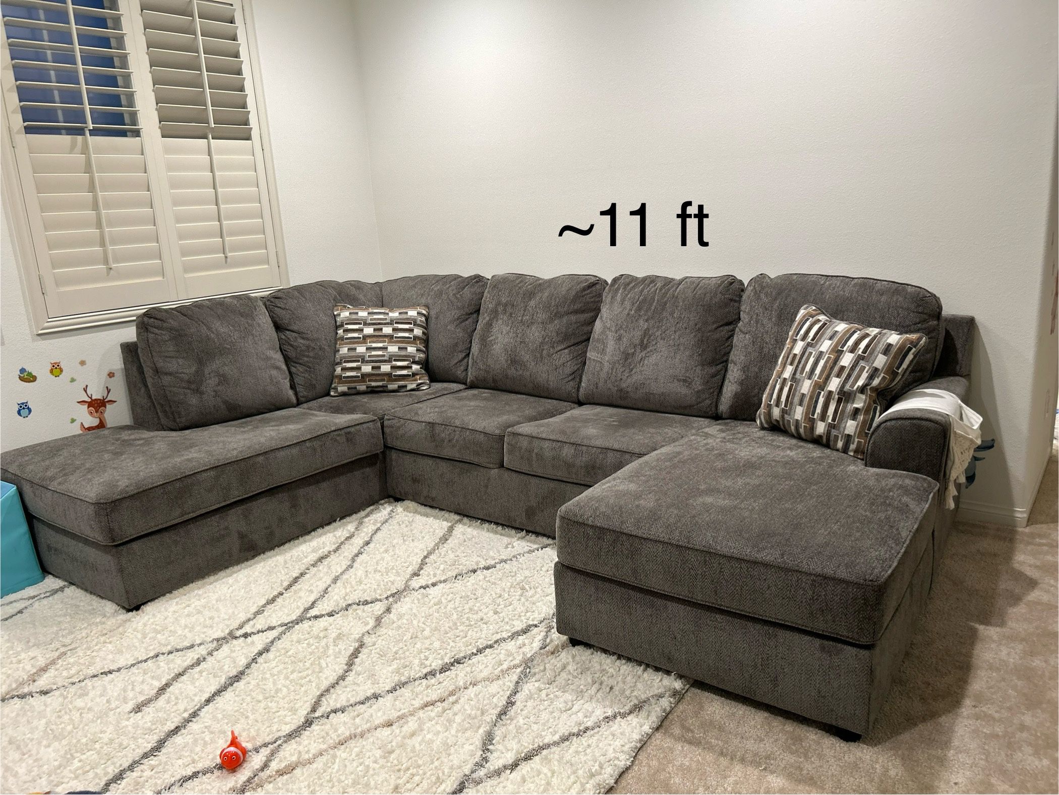 Grey sofa 