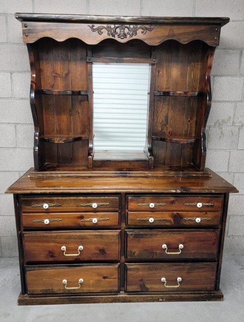 Dresser Set with Mirror and 2 Nightstands๐ฏ๐๐๐