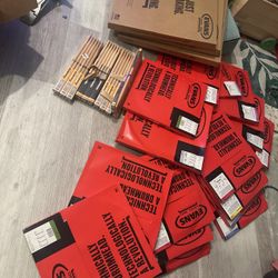 Huge Lot of New Evans Drumheads + Promark Drumsticks (38 Items) Studio Clearout