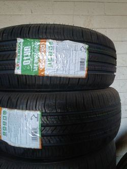 New set of tires 205 55 16 DOBLESTAR