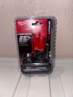 Milwaukee M12 RedLithium High Output XC5.0 Battery - Nueva