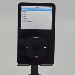 Apple iPod Classic 5th Gen A1136 MA146LL MP3 Media Player Black 30GB Works Great