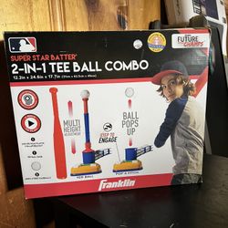 Franklin Sports MLB Super Star Bateador 2 en 1