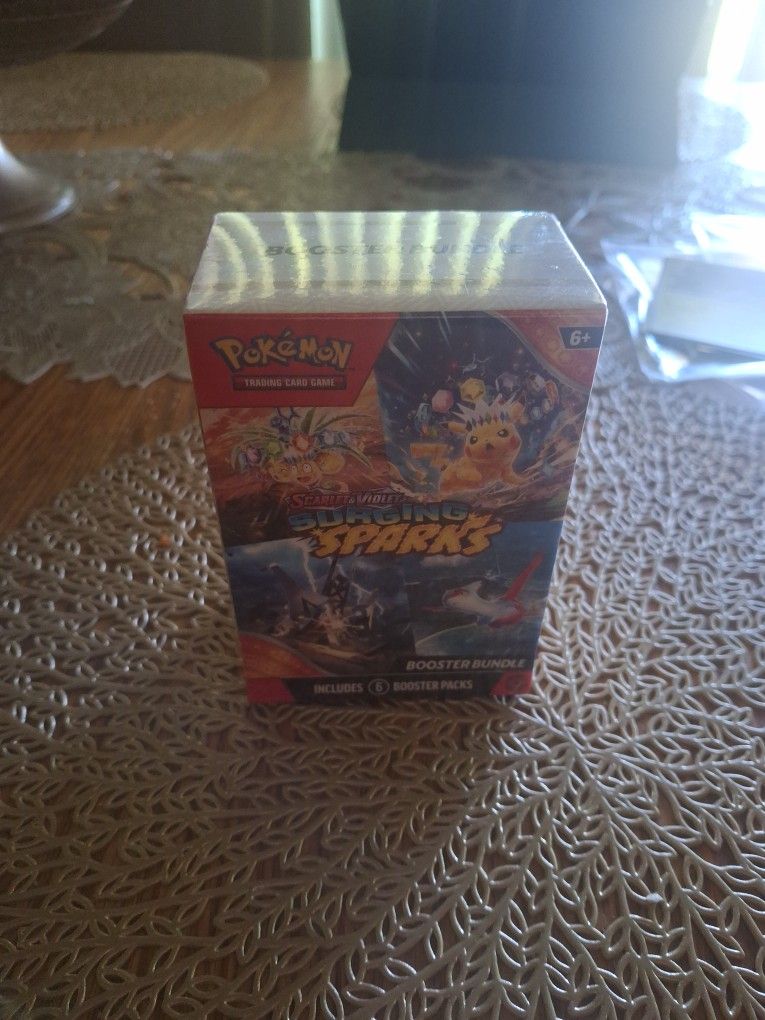 Pokemon Surging Sparks Booster Bundle Trading Card Game