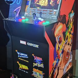 X-Men Vs Street Fighter Arcade1up Cabinet With Over 15,000 Video Games 