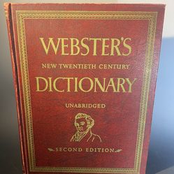 Webster's Dictionary Unabridged Second Edition - Micro to Zyth - New Twentieth Century Edition (Hardcover)