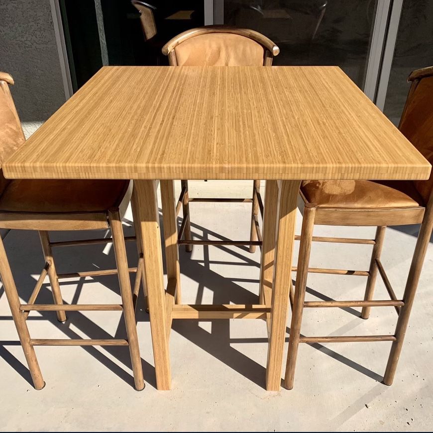 Crate and Barrel Bistro Bar Table 
