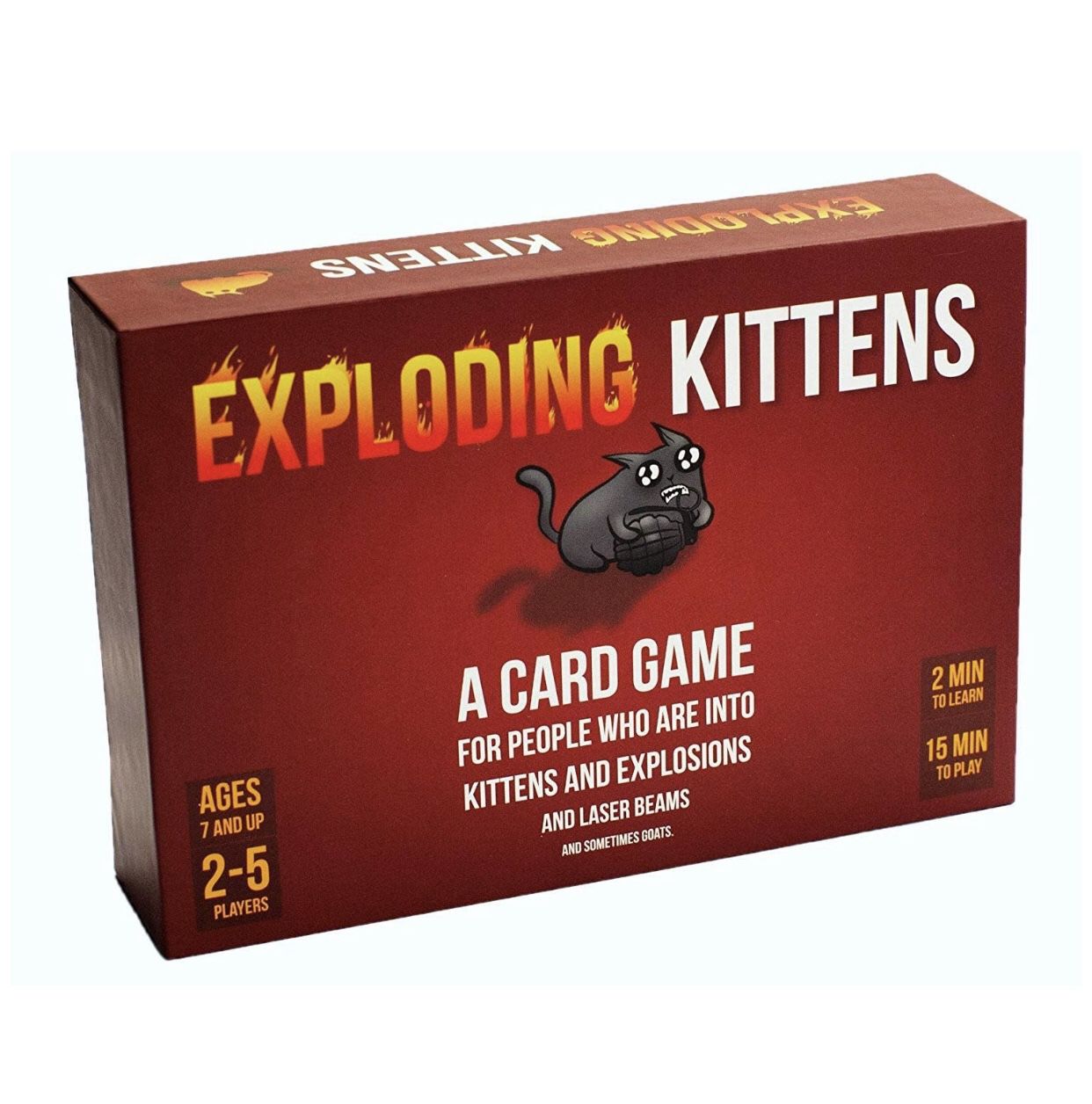 EXPLODING KITTENS Card Game, Card Games for Adults, Teens and Kids,Brand New