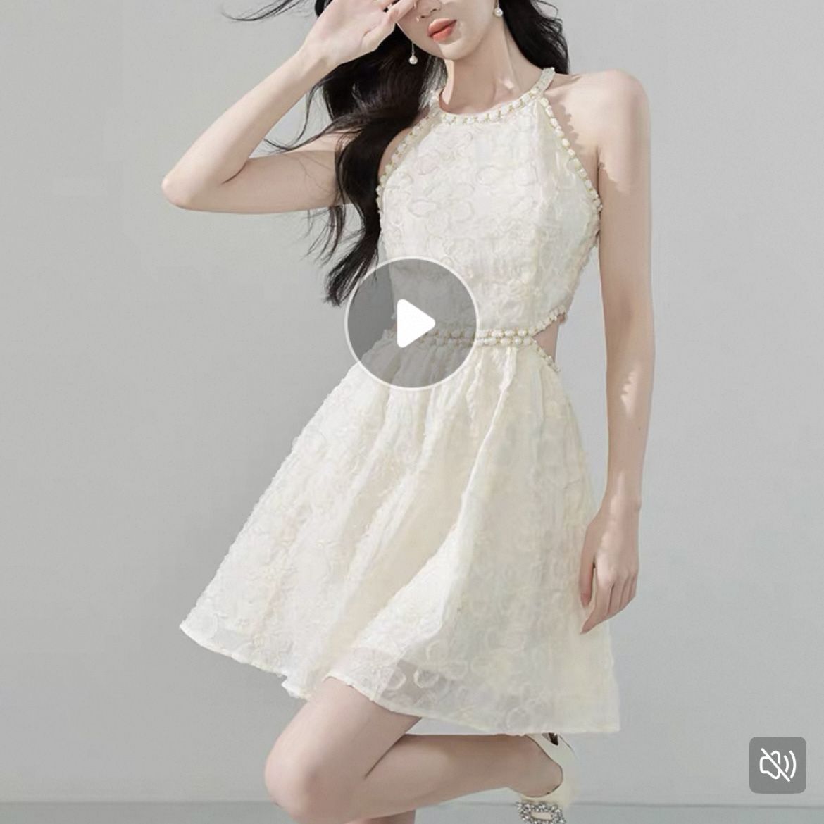 Apricot Dress - brand new S size