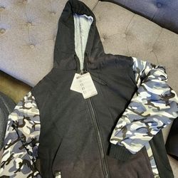 New Hoodie Jacket Fleece Lined Zip Up Warm Hoodies Sweatshirt Winter Zipper Sweater Hooded Coat