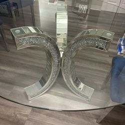 Mirrored Dining Table