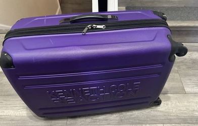 Purple Kenneth Cole Reaction Hard Side Spinner Luggage Suitcase