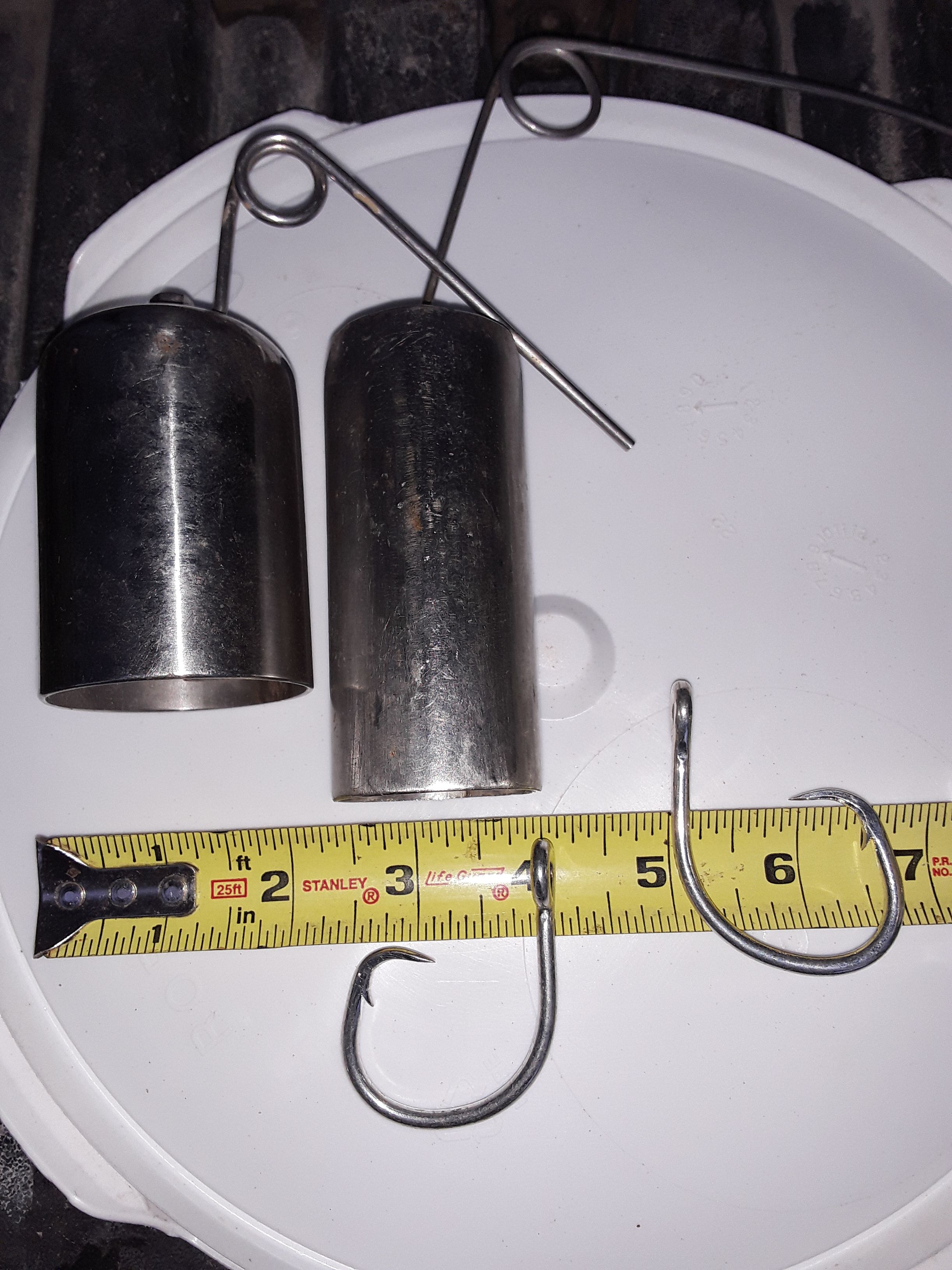 Ulua fishing hooks, bells