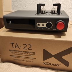 Xduoo TA-22 Hybrid Tube DAC/Headphone Amplifier Preamp