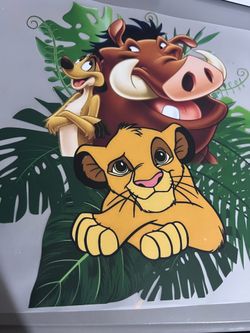 Lions king / t shirt/ sweater / heat transfer