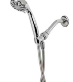 Glacier Bay 3-Spray Wall Mount Handheld Shower Head 1.8 GPM in Chrome