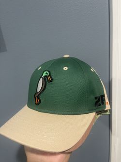 24.7 Green And Cream Hat