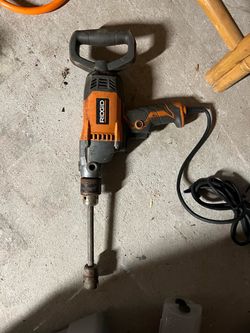 RIDGID Corded Mud Mixer Drill