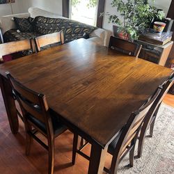 6 seat High top Dining Table