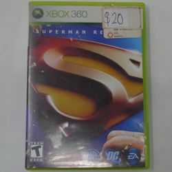 Superman Returns (Microsoft Xbox 360, 2006) No Manual