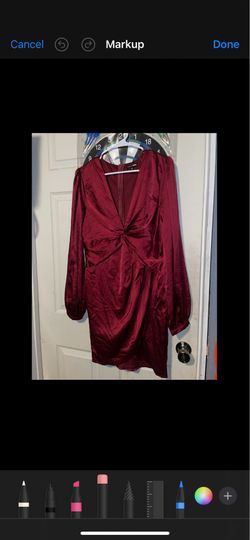Fashion nova satin dress
