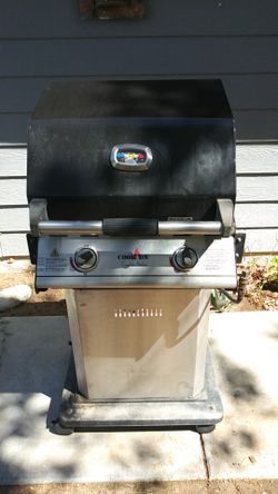 Cook on complete kitchen gas grill