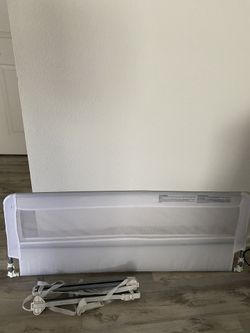 Toddler Safety Bed Rail( White)