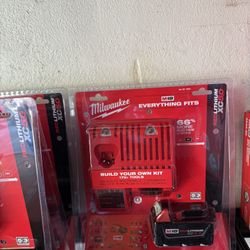 Milwaukee M18 18-Volt Lithium-Ion Starter Kit with One 5.0Ah Battery and Charger