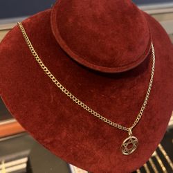 Cuban Link Necklace W Pendant 